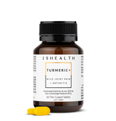 JSHEALTH Turmeric + Mild Joint Pain + Arthritis 60 Tablets